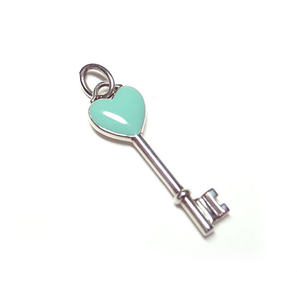 Tiffany Heart Key Charm